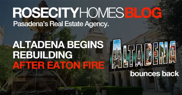 Altadena Rebuilding After Eaton Fire